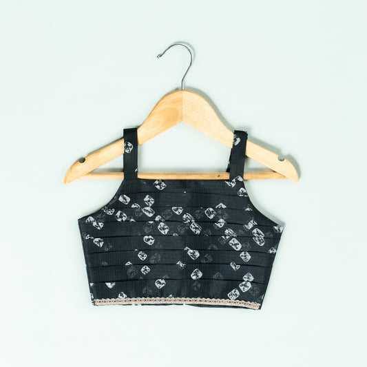 Black Kota Bandhani Lehanga