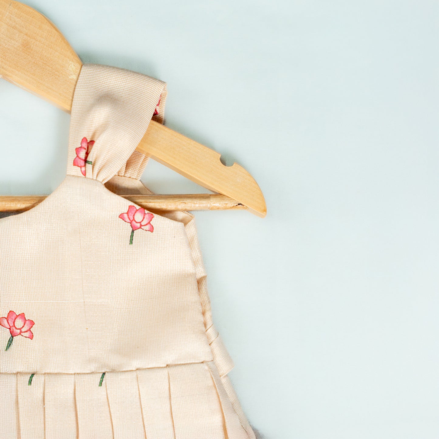 Lotus Pichwai Festive Frock