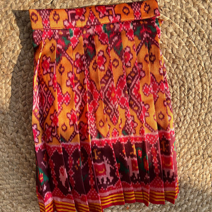 Mustard Yellow Patola Lehenga Set