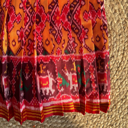 Mustard Yellow Patola Lehenga Set