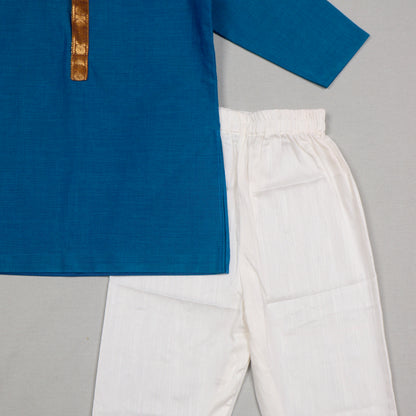 Festive kanchi Cotton Kurta and pant