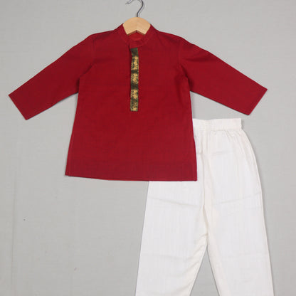 Festive kanchi Cotton Kurta and pant