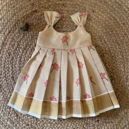 Tissue Lotus Frock