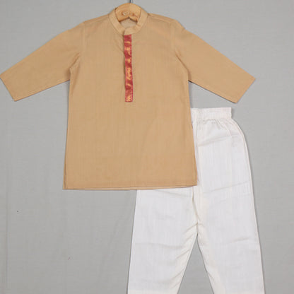 Festive kanchi Cotton Kurta and pant