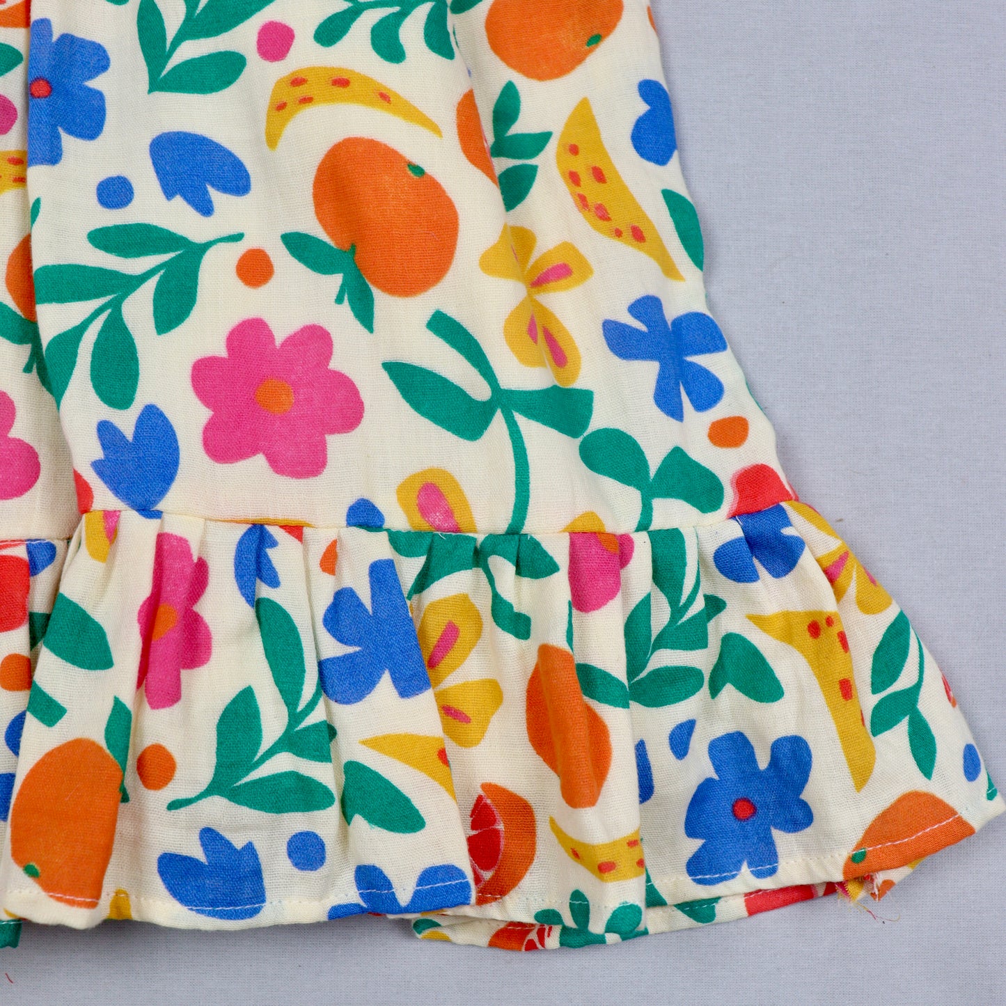 Multicolor floral frock