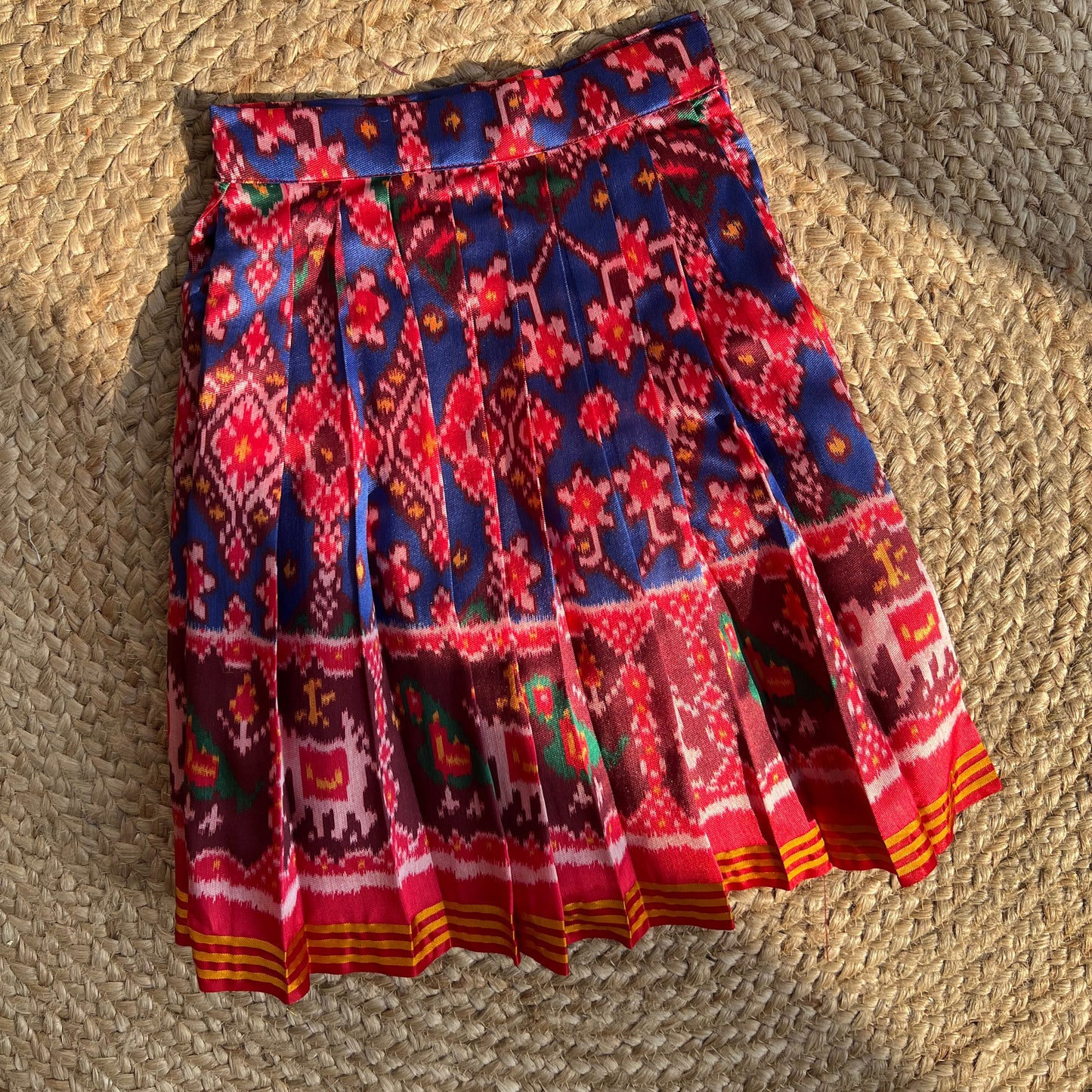 Royal Blue Patola Lehenga Set