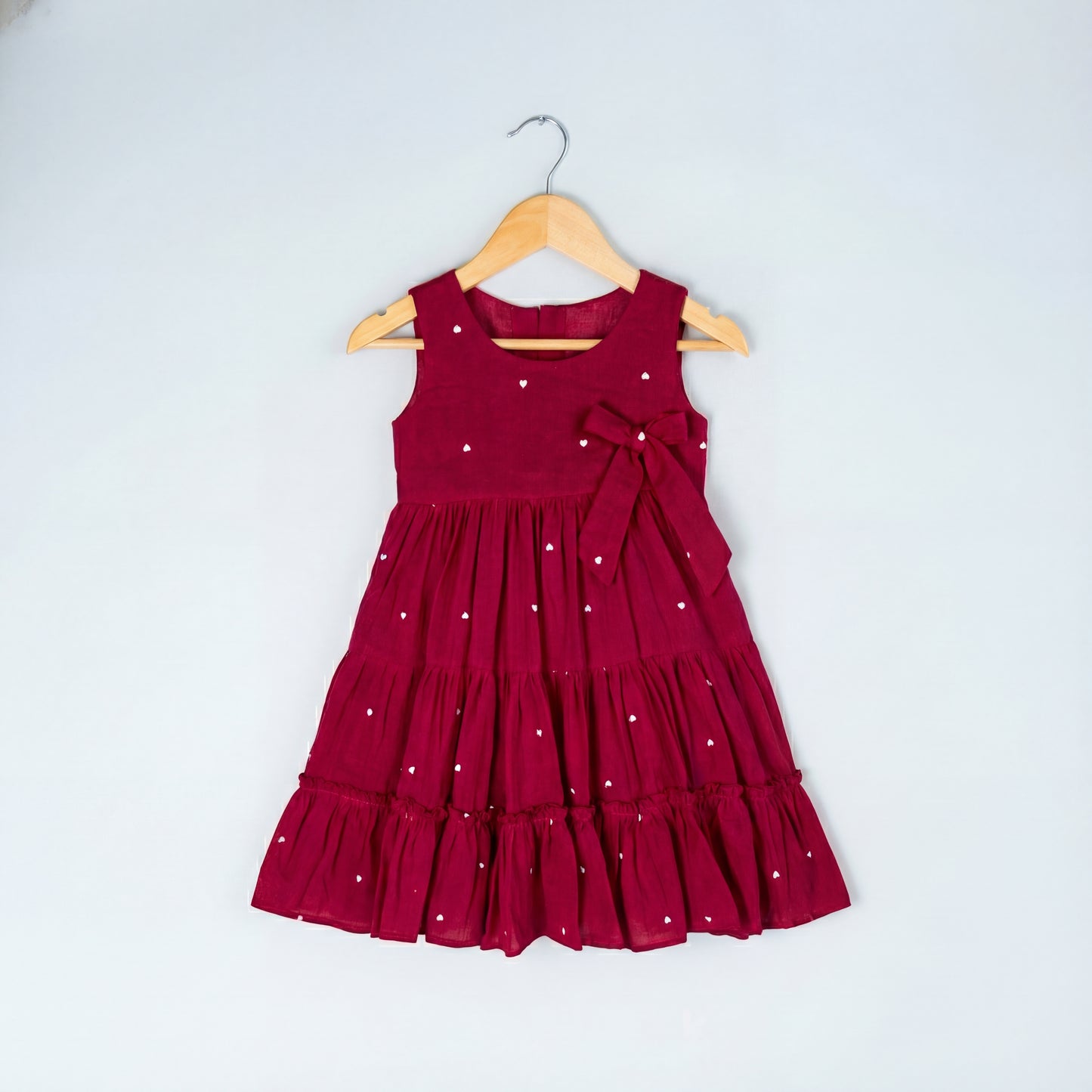 Little Heart Ruffle Dress
