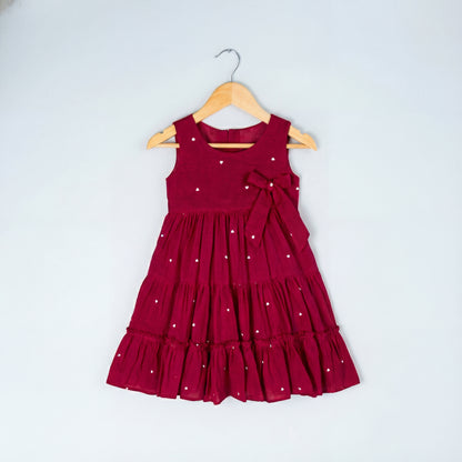 Little Heart Ruffle Dress