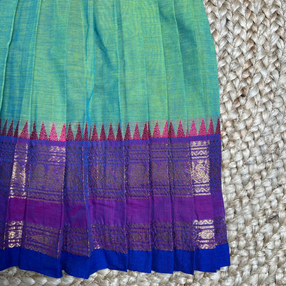 Emerald Green Kanchi Cotton Frock