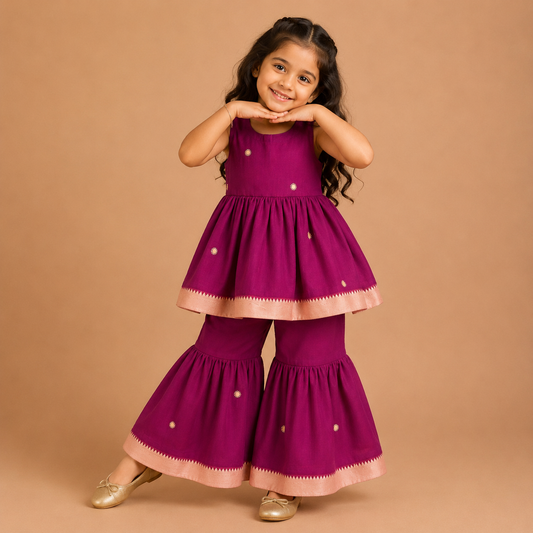 Berry Narayanpet Sharara Set