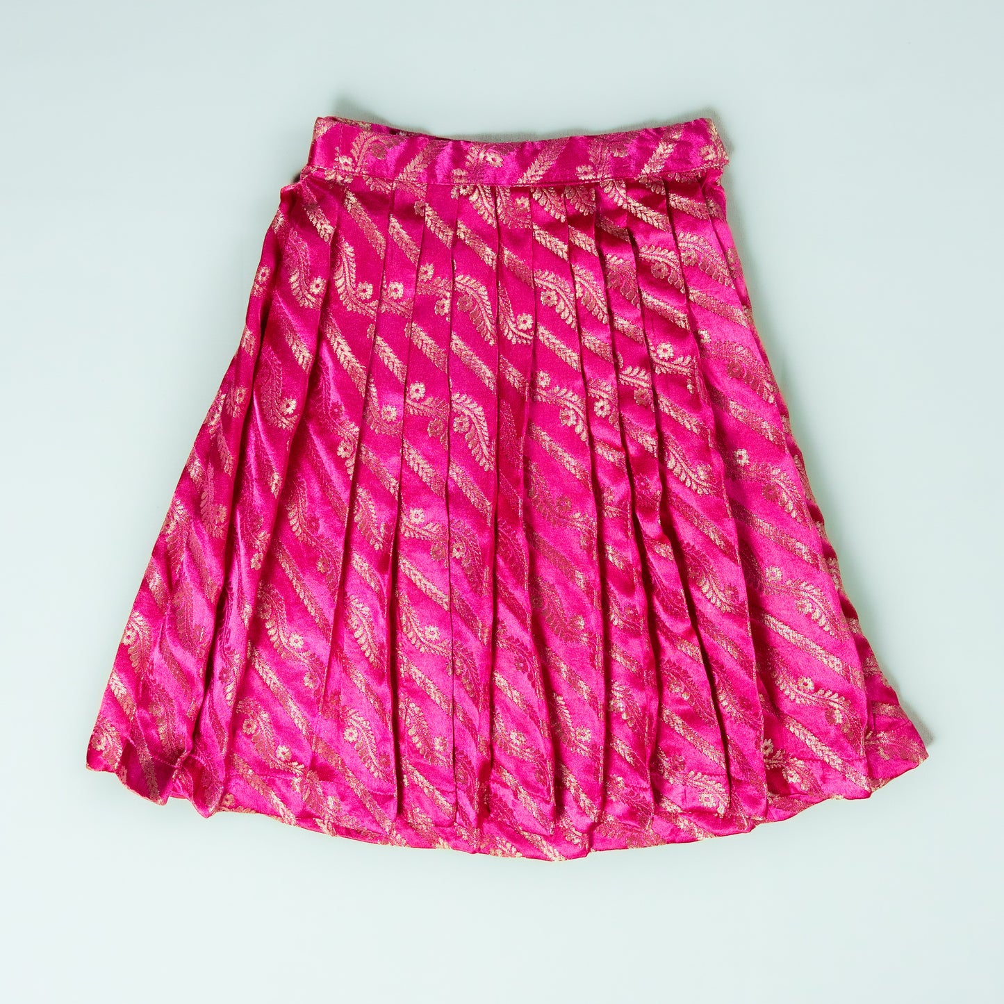 Pink Leheriya Lehenga