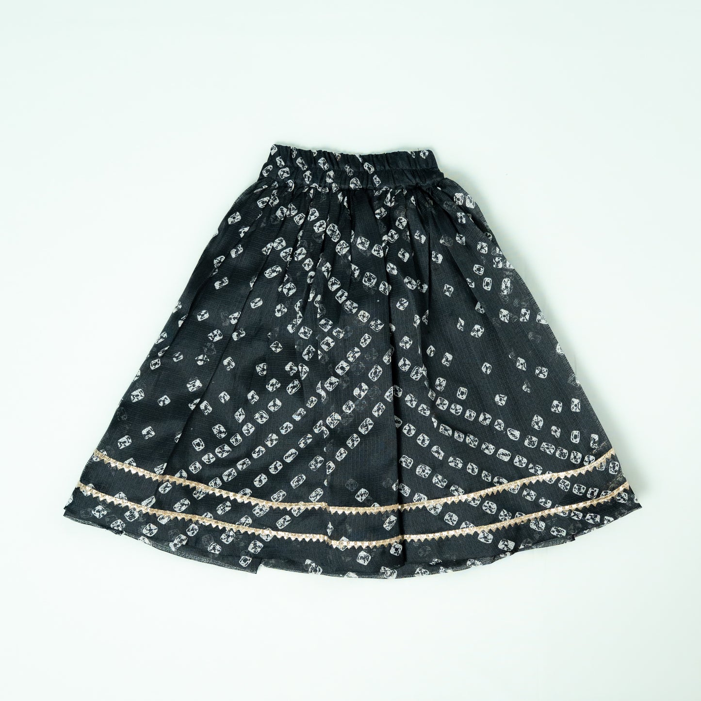 Black Kota Bandhani Lehanga